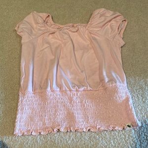 abercrombie pink top